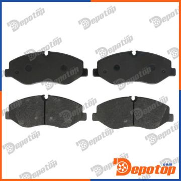 Jeu de plaquettes de frein TRW GDB2103, avant | 05P1904, 16945